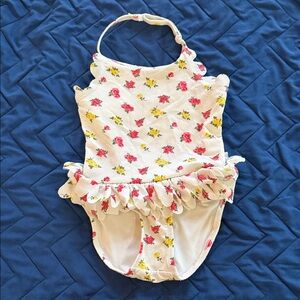 Mila & Emma scalloped one piece swimsuit